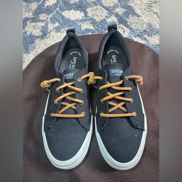SPERRY | Black Canvas Shoes - Picture 1 of 4